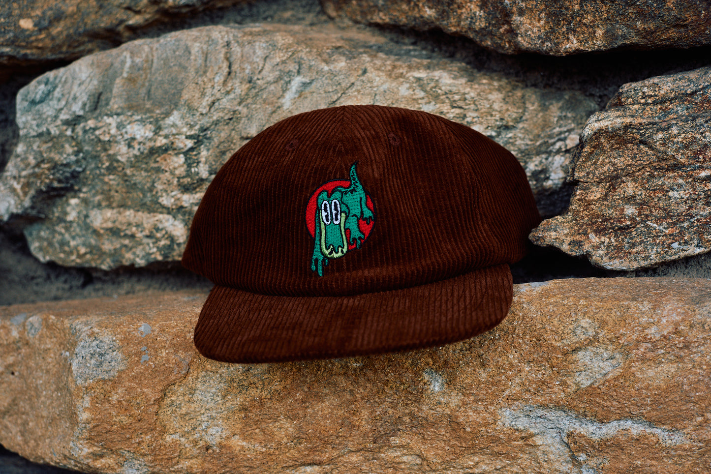 Gator Drip Corduroy Hat