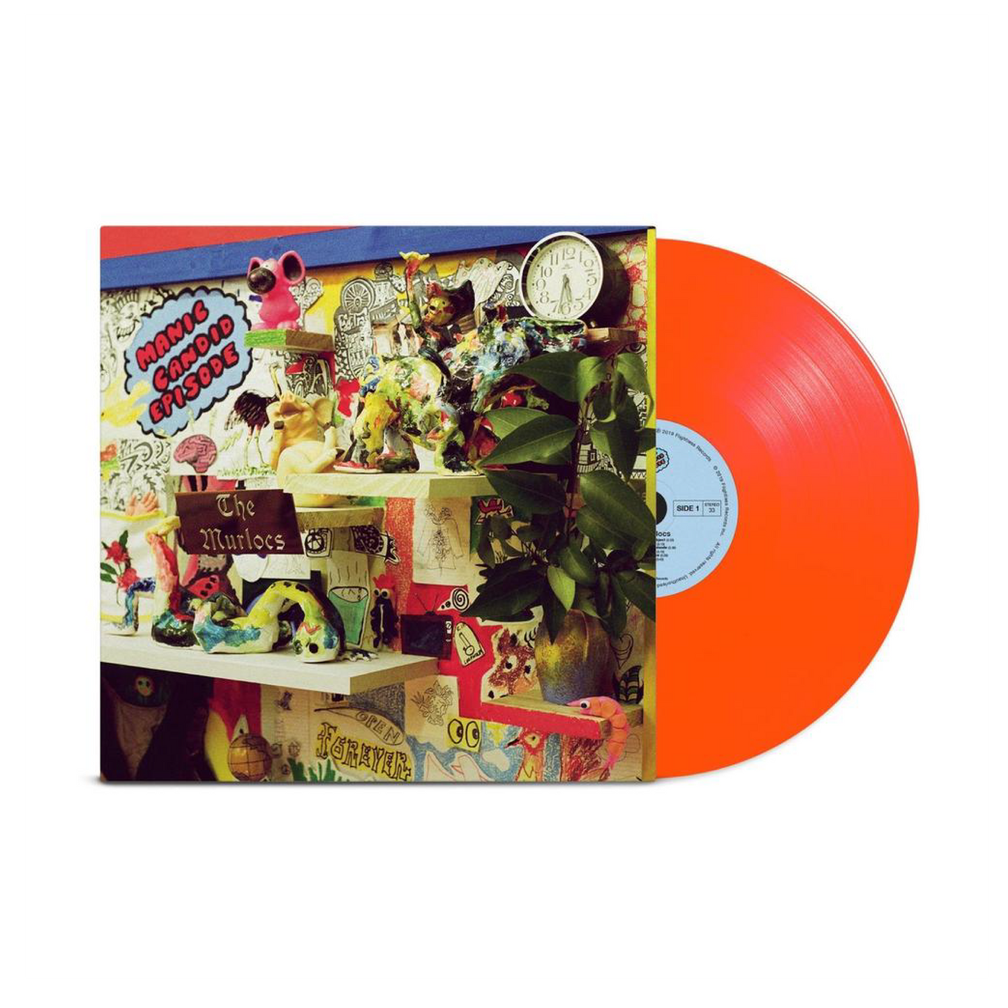 Manic Candid Episode Orange Vinyl