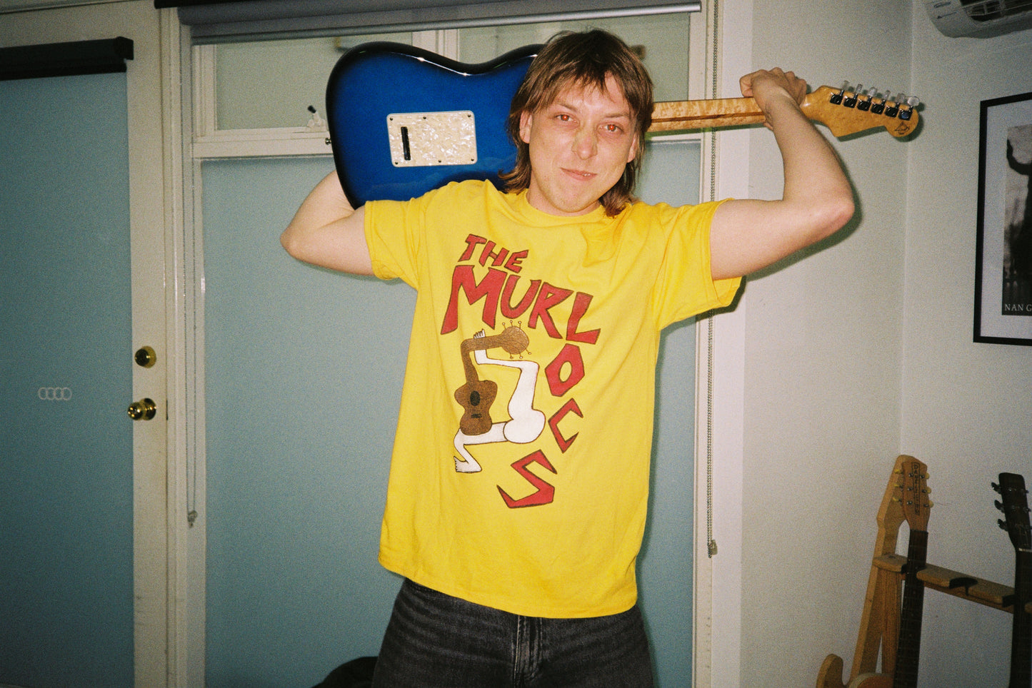 Shrimp Guitar Legs T-Shirt