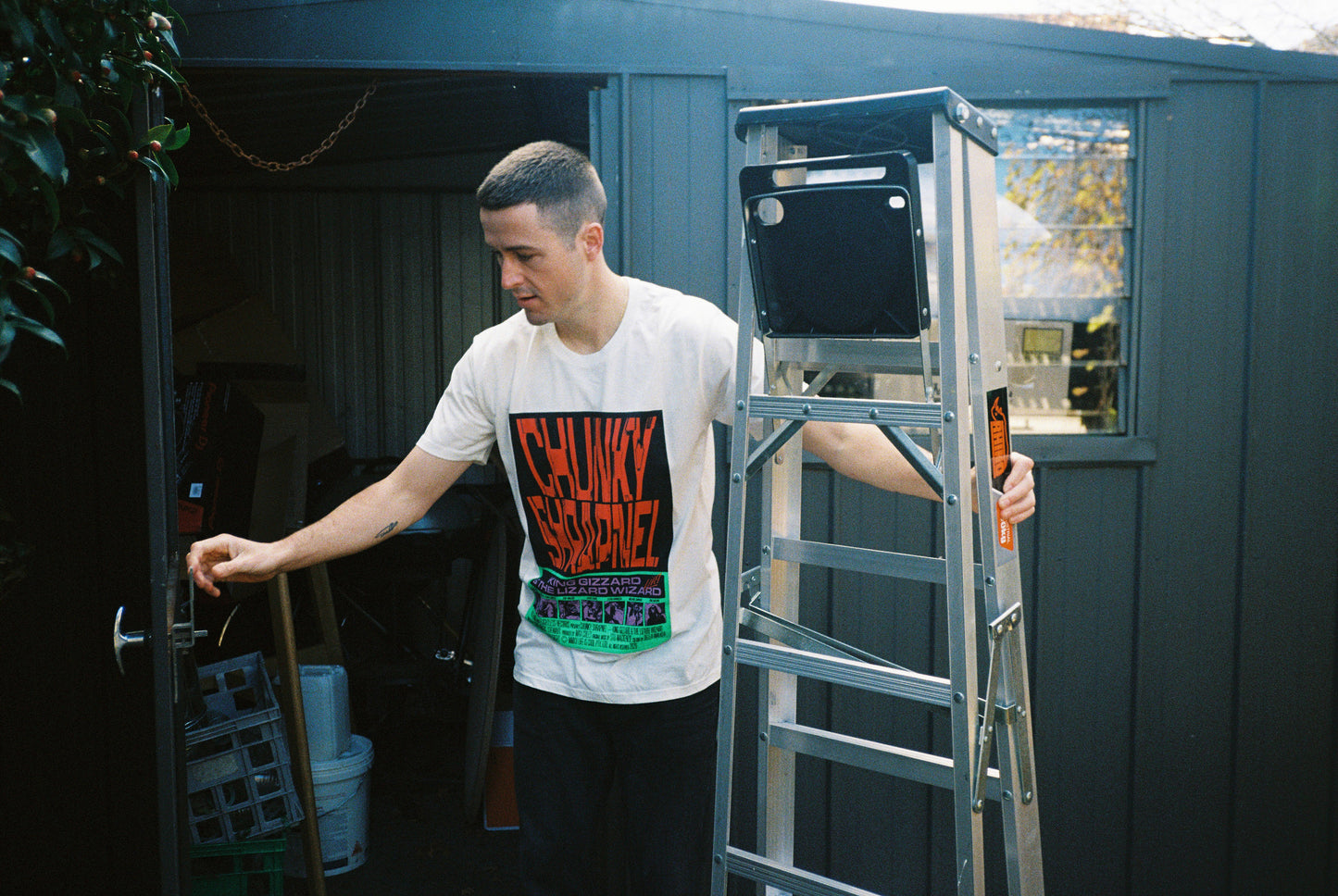 Chunky Shrapnel by Bráulio Amado Tee