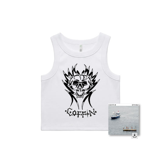 'Ruby X' Cropped Tank Top & Digital Download