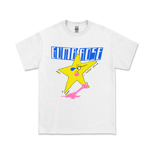 Crying Star White Tee