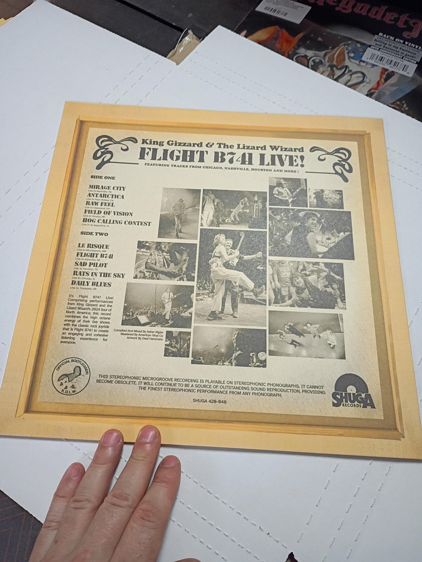 Flight B741 Live! (Shuga Records)