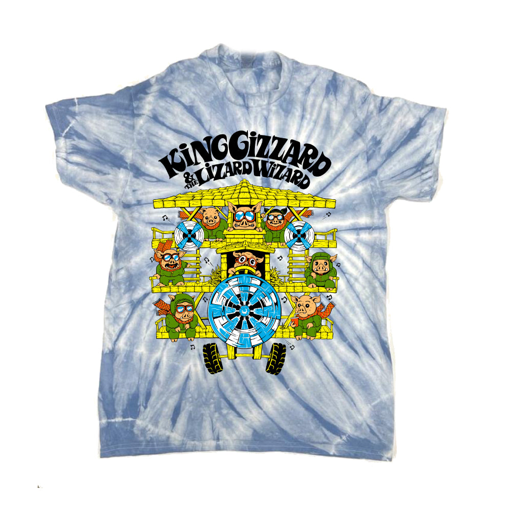 Pig Plane Tie Dye Tee