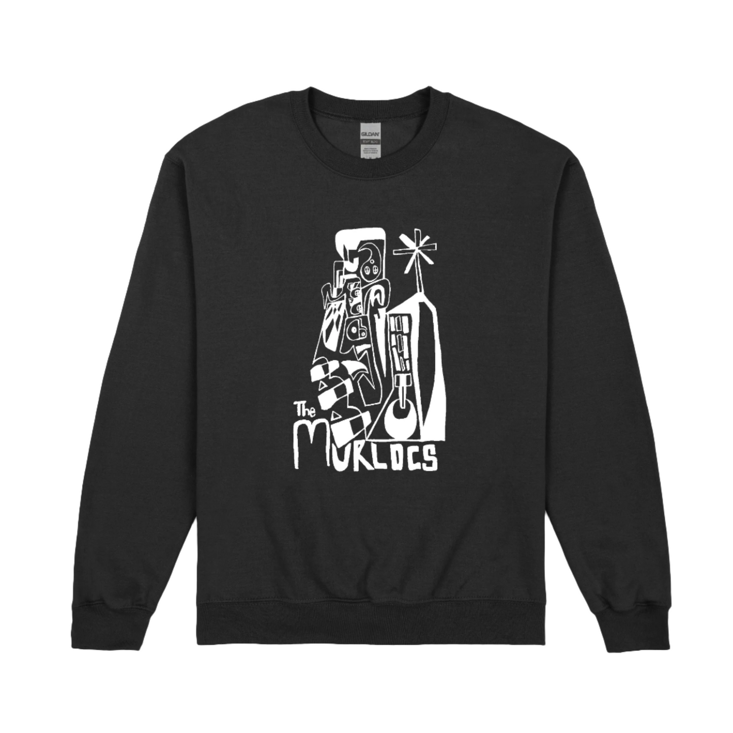 Shrimp Mad House Black Crew Jumper