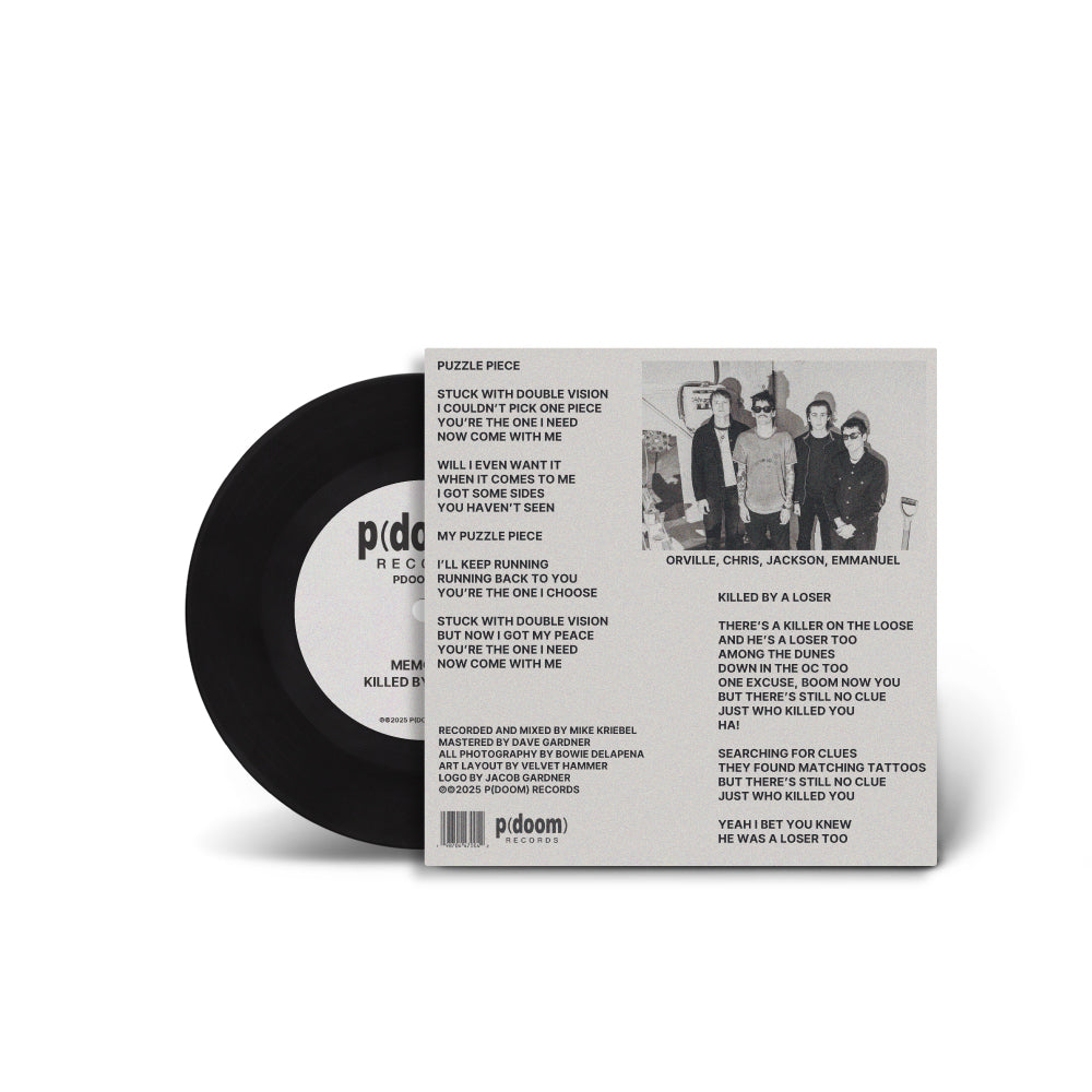 Puzzle Piece b/w Killed By A Loser 7” Vinyl