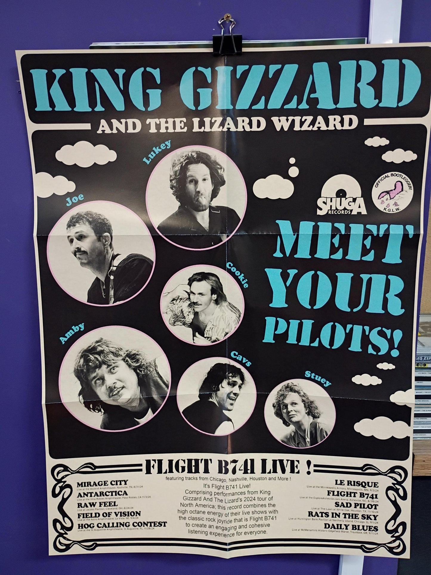 Flight B741 Live! (Shuga Records)